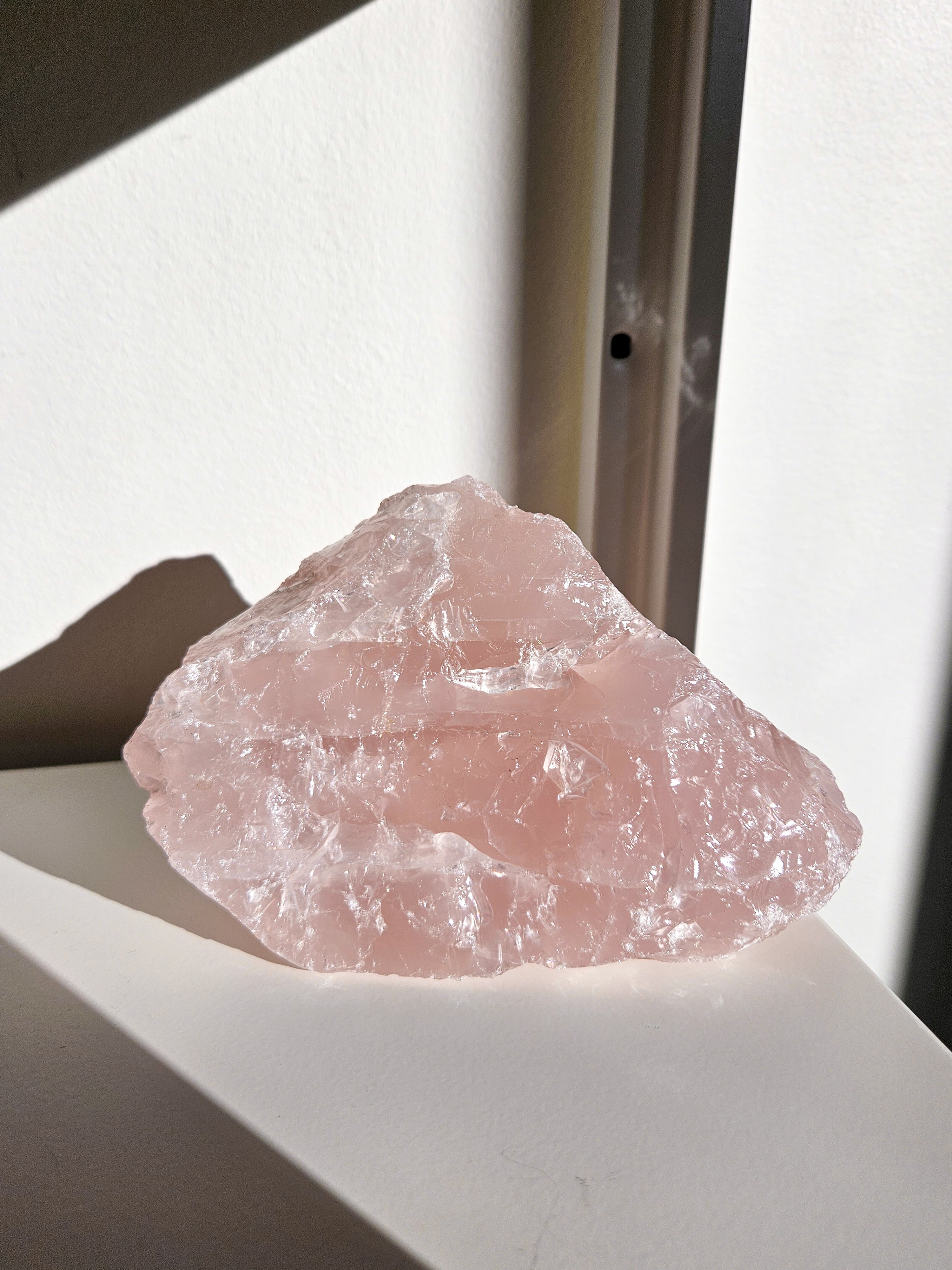 Raw Rose Quartz 001