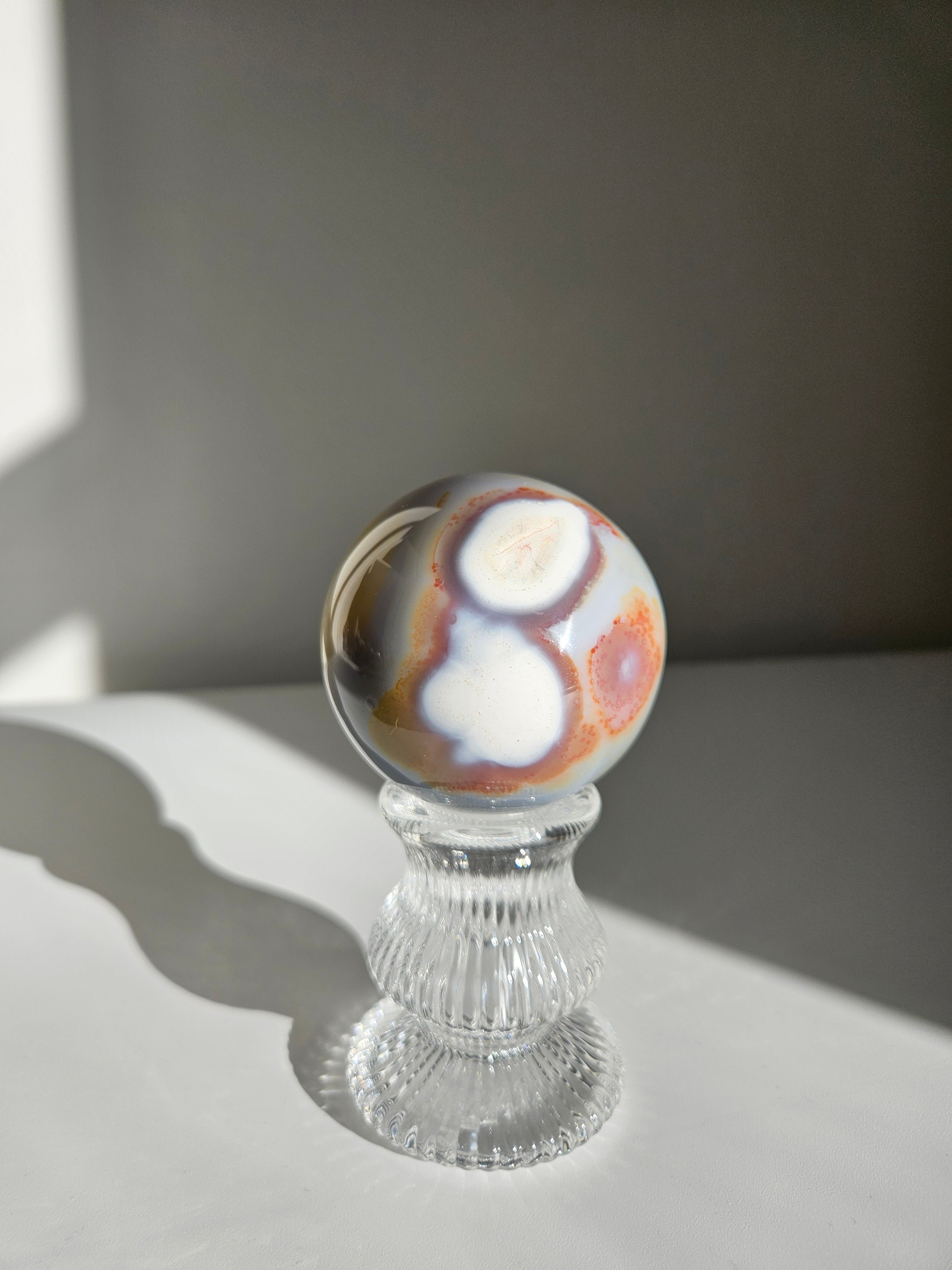 Orca Agate Sphere 001