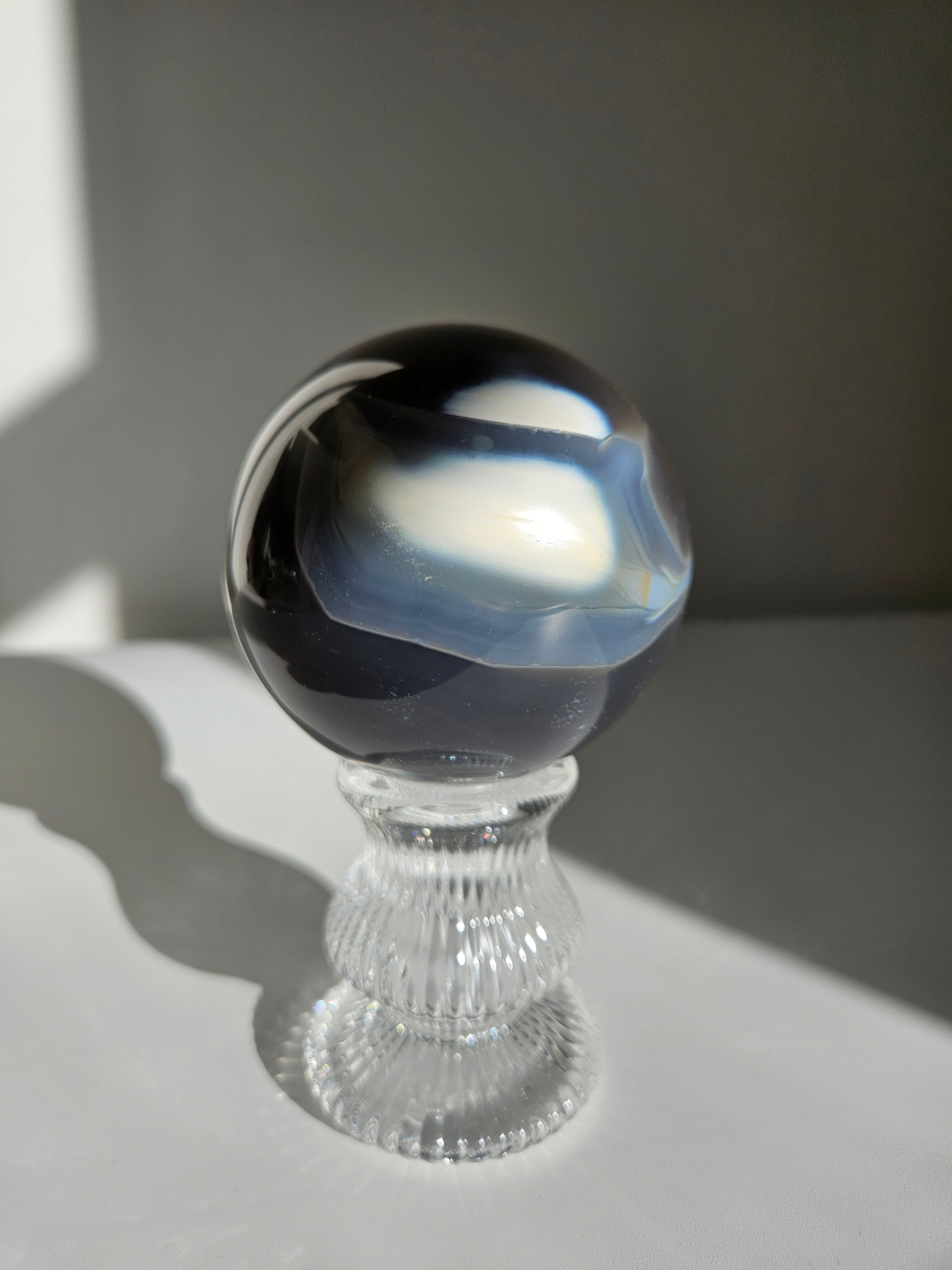 Orca Agate Sphere 002