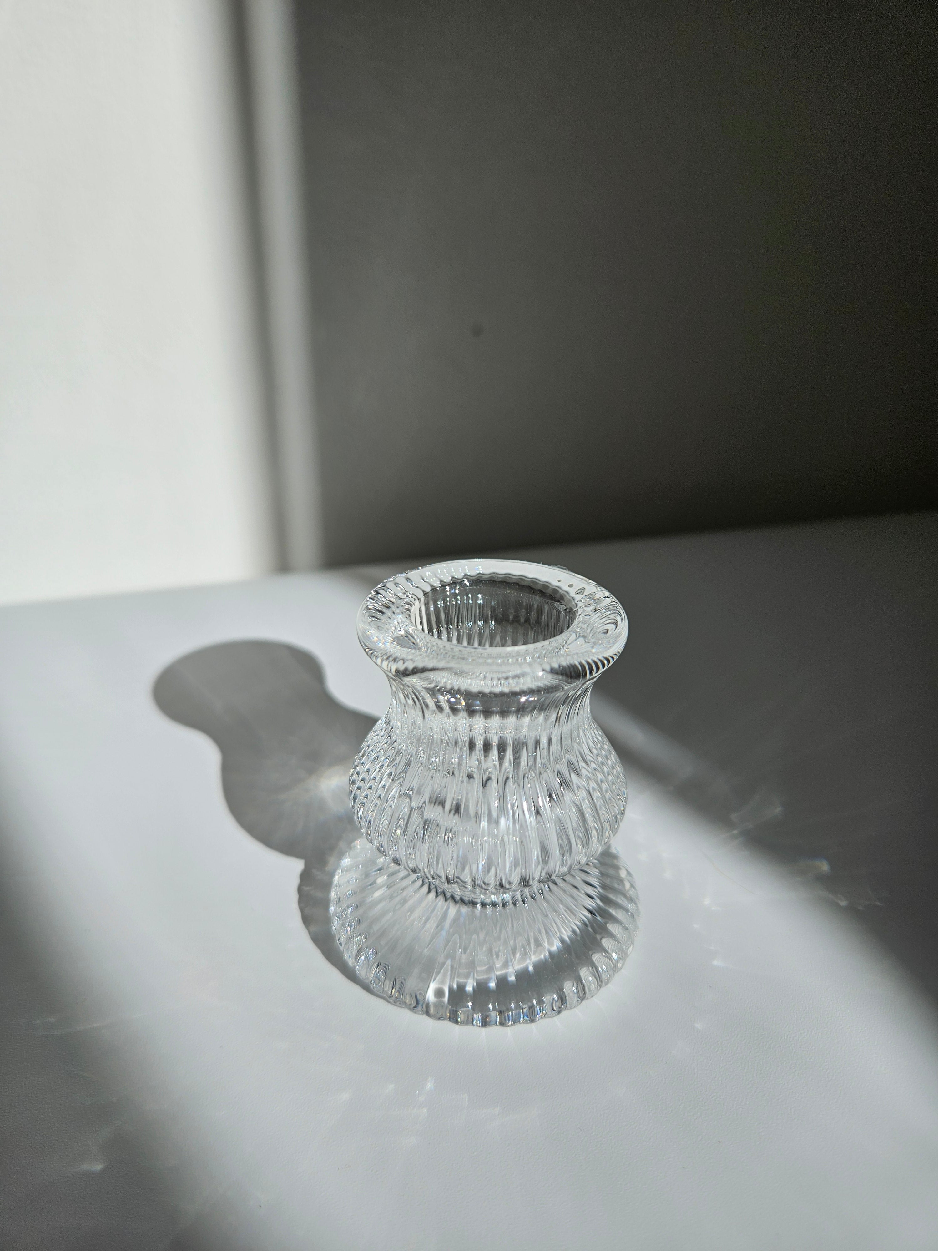 Fancy Glass Sphere Stand | small