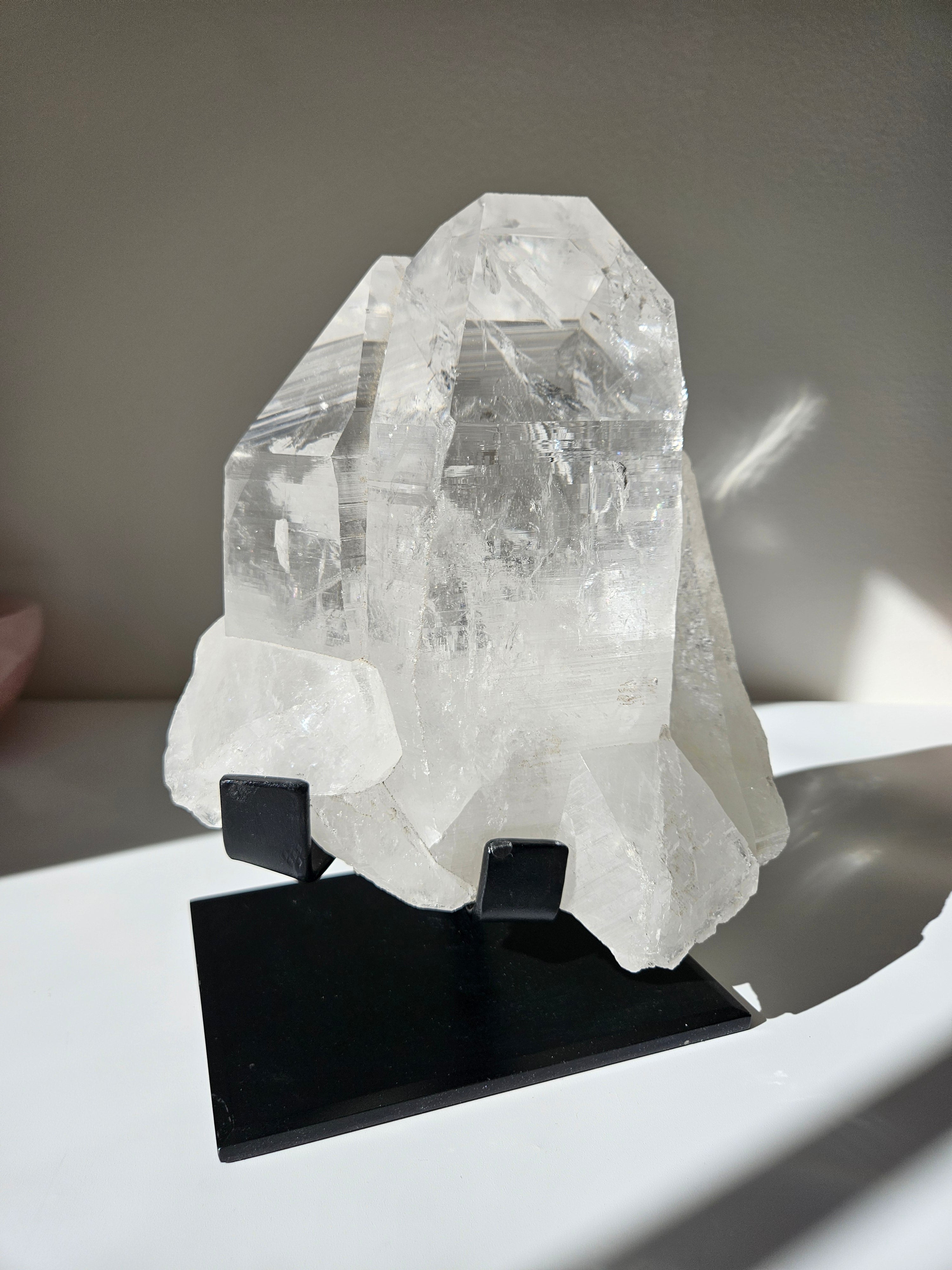 Lemurian Quartz on Stand 010