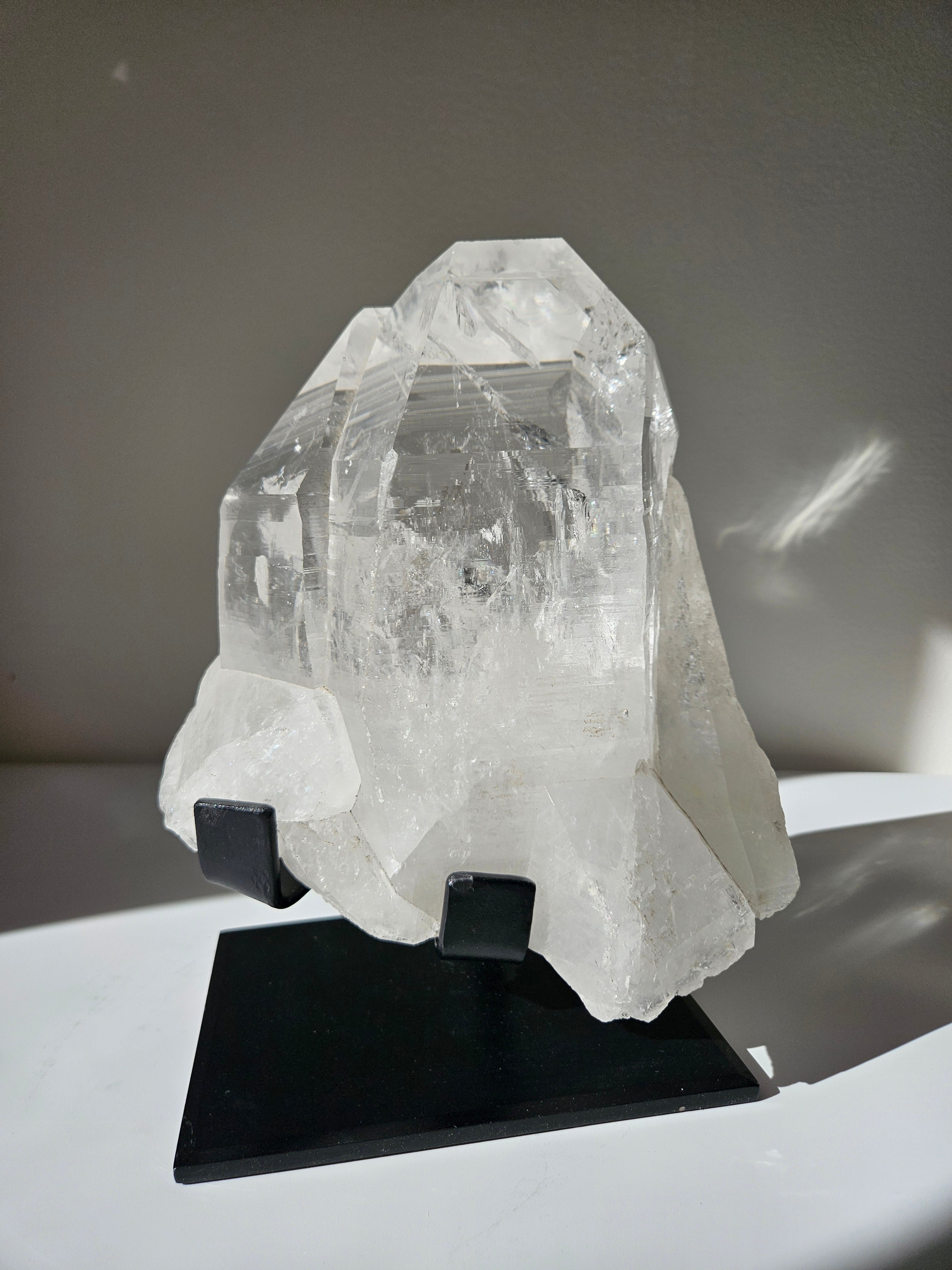 Lemurian Quartz on Stand 010