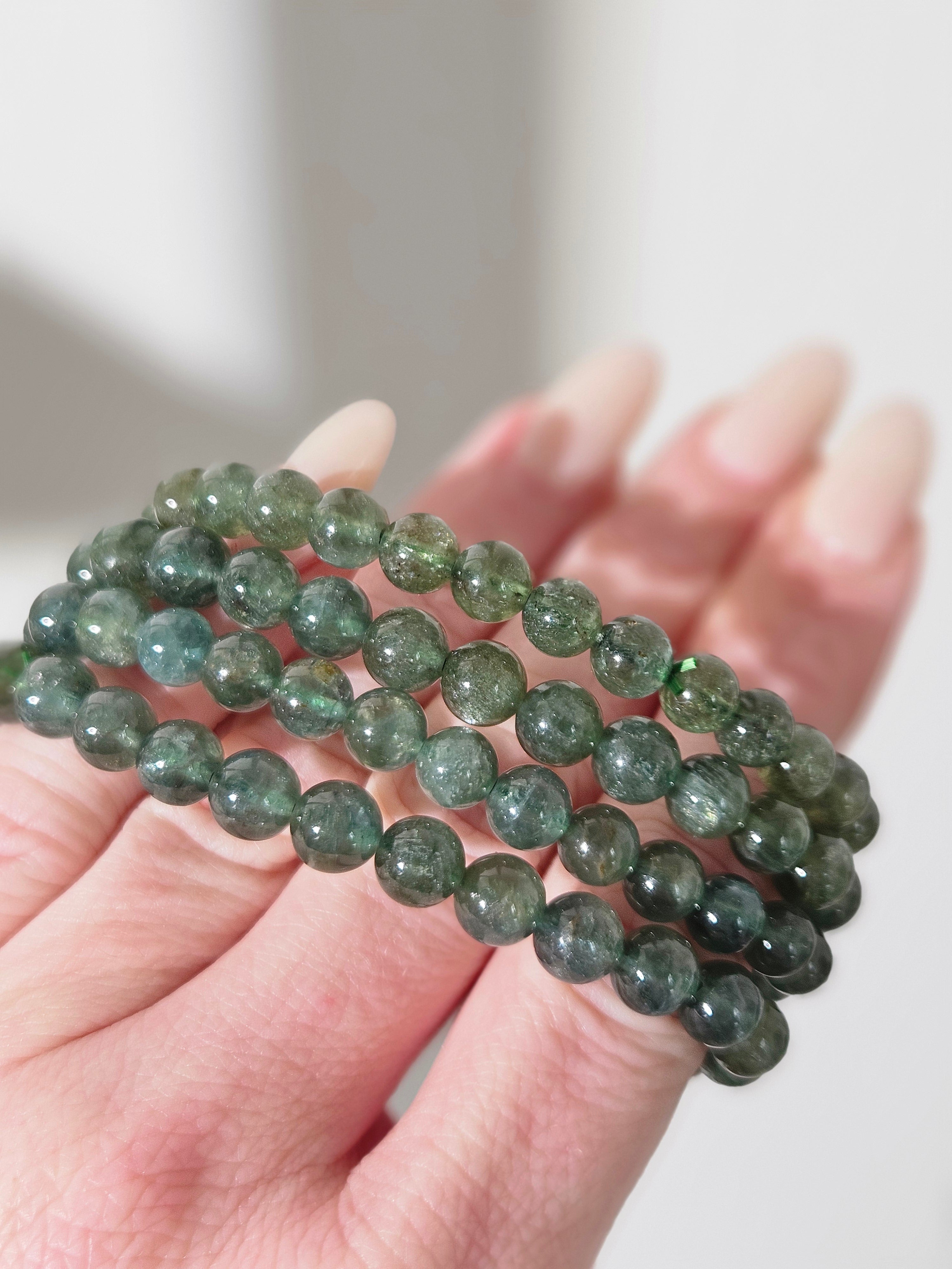 Green Apatite Bracelet | 7mm