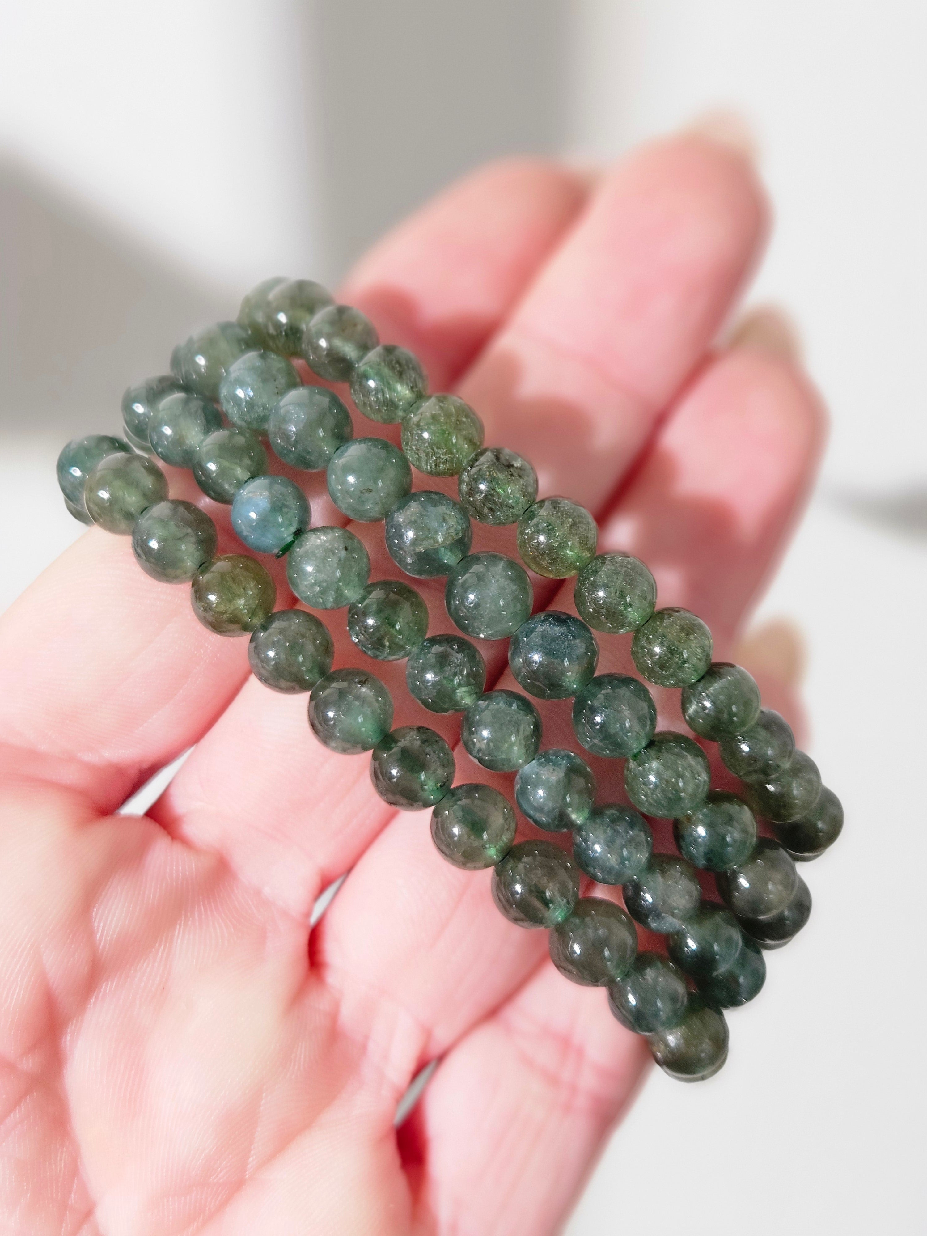 Green Apatite Bracelet | 7mm