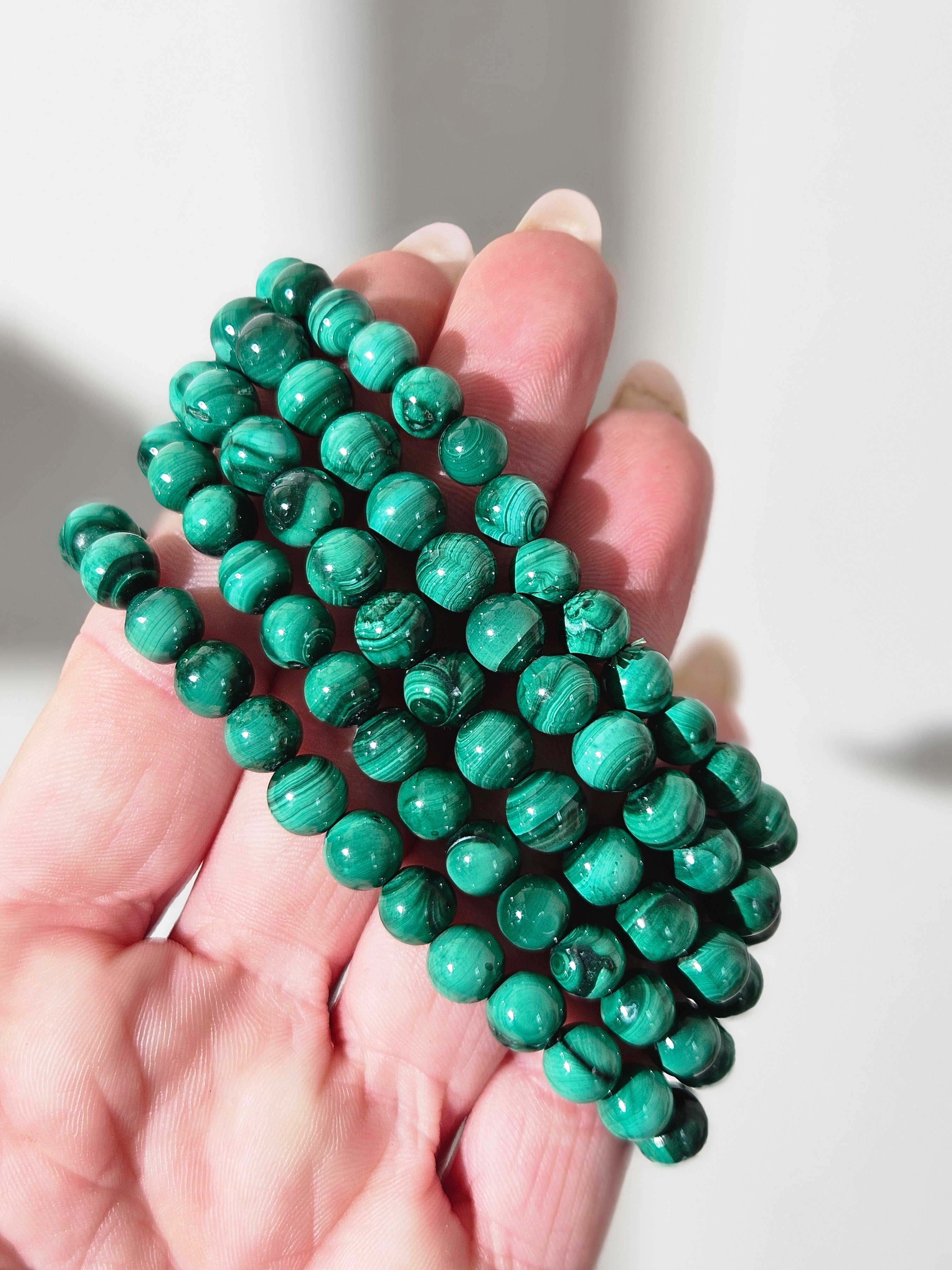 Malachite Bracelet | 7mm