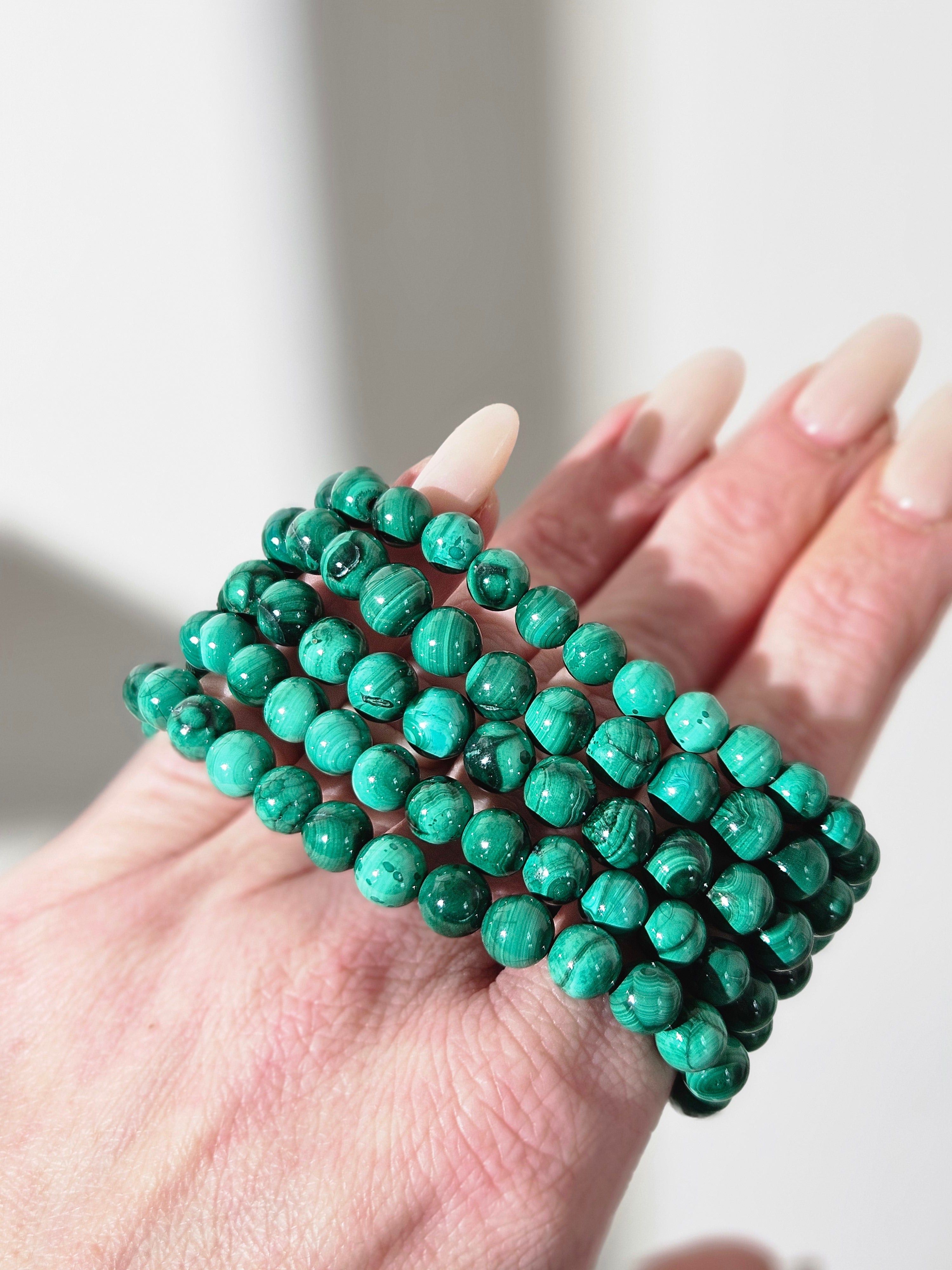 Malachite Bracelet | 7mm