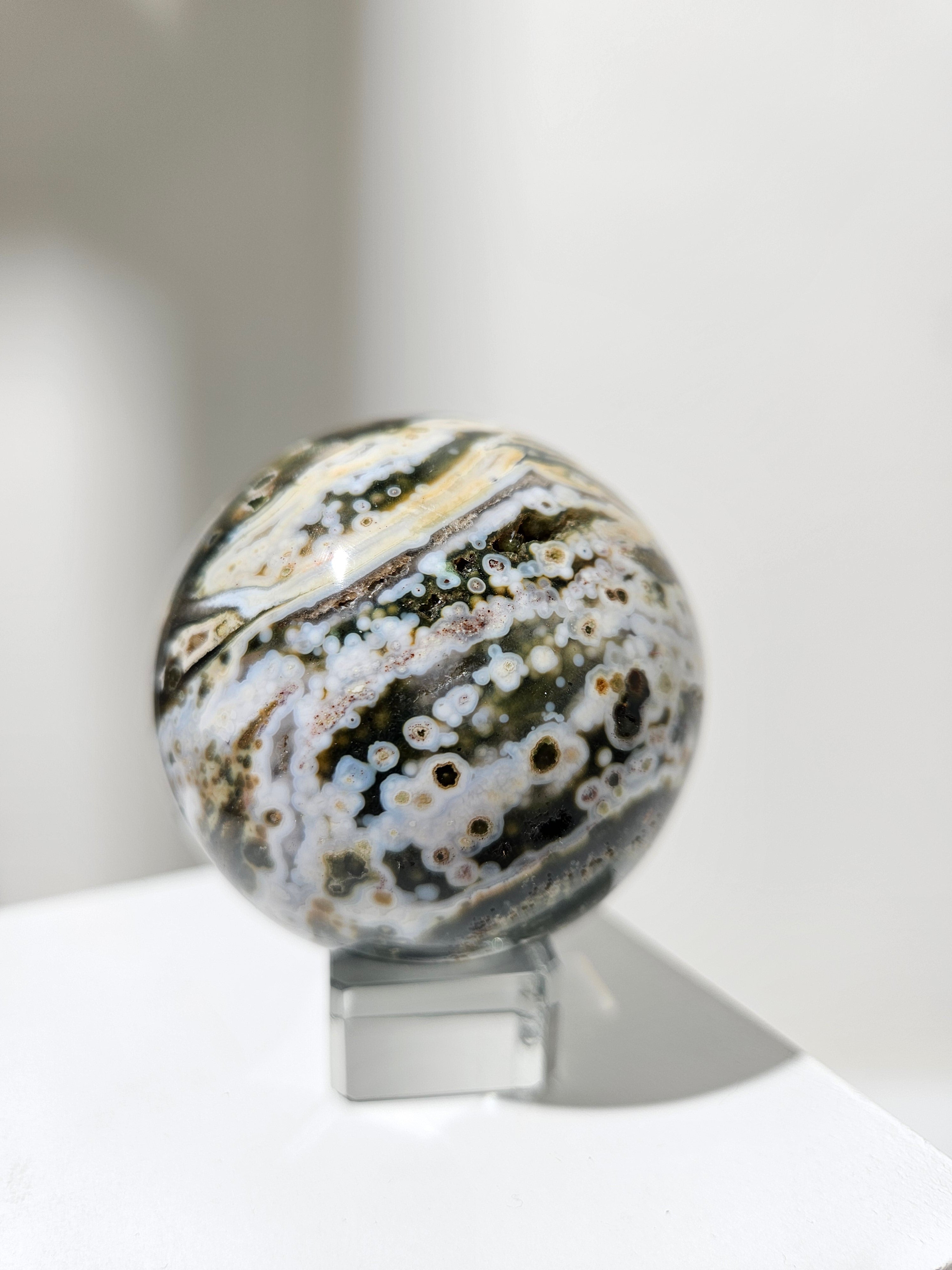 Sea Jasper Sphere 002