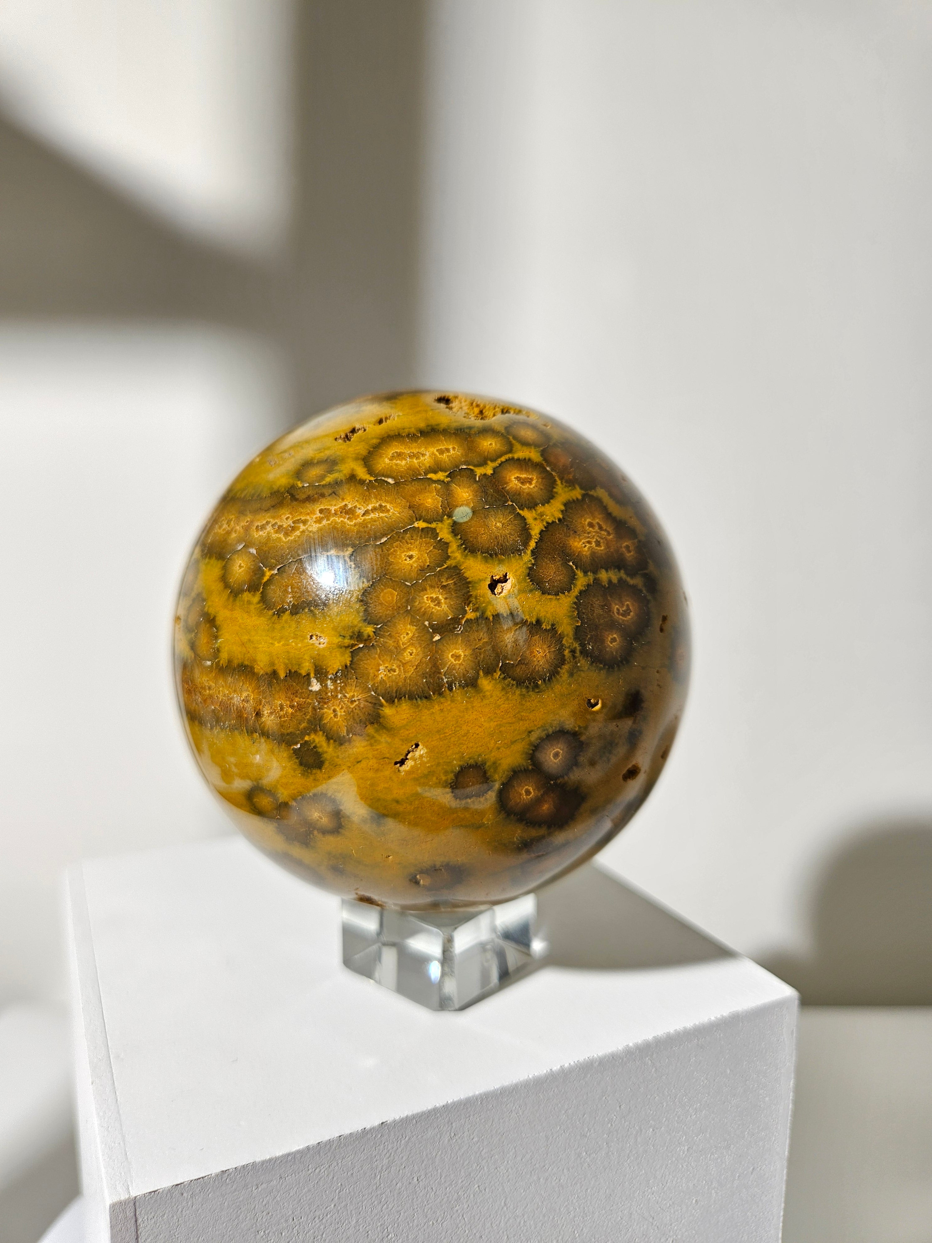 Sea Jasper Sphere 012